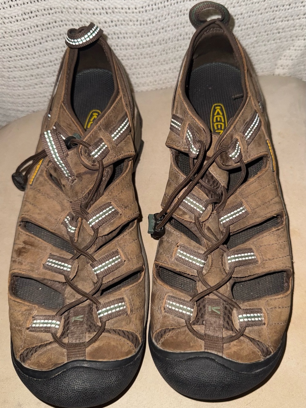 Keen Brown Closed-Toe Men's Hiking Sandals